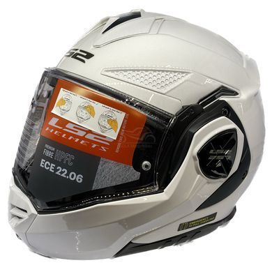 Мотошлем LS2 FF901 Advant X Solid White ECE2206 M