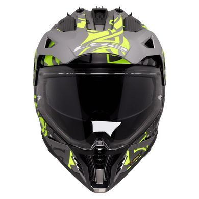 Мотошолом LS2 MX702 Pioneer 2 Rangi Hi-Vis Yellow L