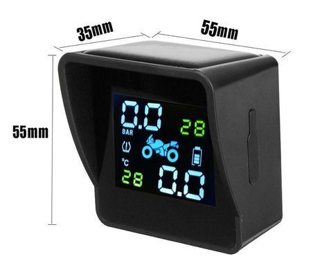 Датчик давления в колесах с экраном TPMS PW-04