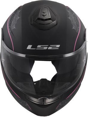 Мотошлем LS2 FF908 Strobe II Lux Matt Black Pink S