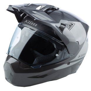 Мотошолом KLIM X1 Alpha ECE/DOT LG Gloss Metallic Asphalt - Monument