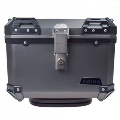 Кофр AWINA 45L 43.5x38x34см пластик титан AW9037T