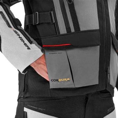 Мотокуртка Shima TRACKER Light Gray L
