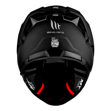 Мотошолом MT THUNDER 4 SV Solid Matt Black XS