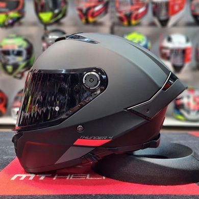 Мотошолом MT THUNDER 4 SV Solid Matt Black XS