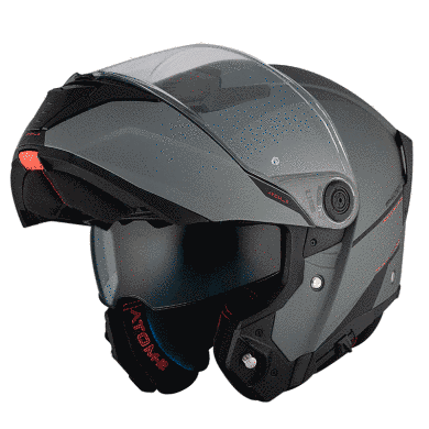 Мотошолом MT ATOM 2 SV Solid A2 Matt Titan XS