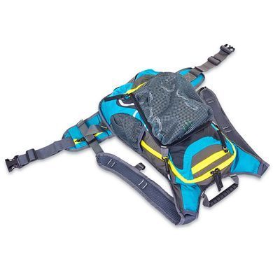 Моторюкзак Enduro Black Blue з гідратором