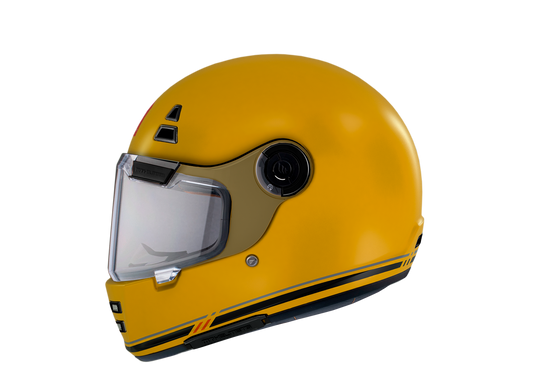 Мотошолом MT Jarama SV Solid C3 Yellow Matt XS