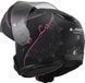 Мотошлем LS2 FF908 Strobe II Lux Matt Black Pink S
