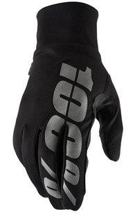 Моторукавички водостійкі RIDE 100% Hydromatic Waterproof Black L