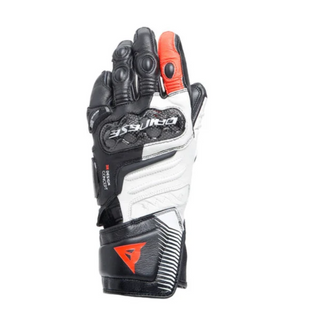 Моторукавички Dainese CARBON 4 LONG LEATHER Black/Red/white S