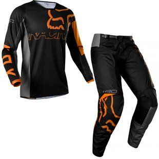 Джерси штаны FOX 180 SKEW Black M