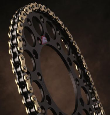 Цепь Renthal R3-3 SRS Chain 520 Gold 520-118L / SRS Ring