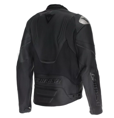 Мотокуртка Dainese RACING 5 PERF LEATHER JACKET BLACK BLACK BLACK 52