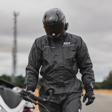 Мотодощовик куртка Oxford Rainseal Over Jacket Black S