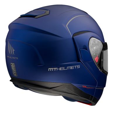 Мотошлем MT ATOM SV Solid Matt Blue M