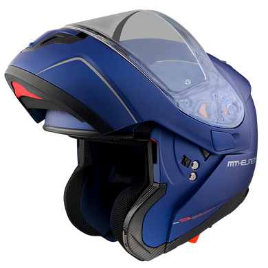 Мотошлем MT ATOM SV Solid Matt Blue M