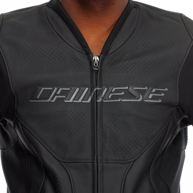 Мотокуртка Dainese RACING 5 PERF LEATHER JACKET BLACK BLACK BLACK 52