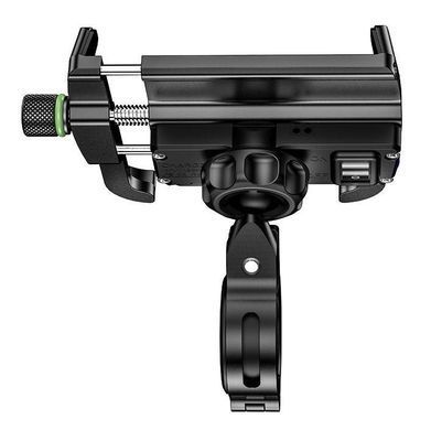 Держатель телефона R10 metal USB Black