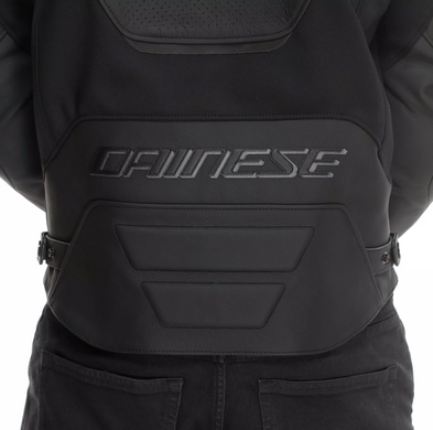 Мотокуртка Dainese RACING 5 PERF LEATHER JACKET BLACK BLACK BLACK 52