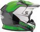 Мотошлем Rocc 741 green XL