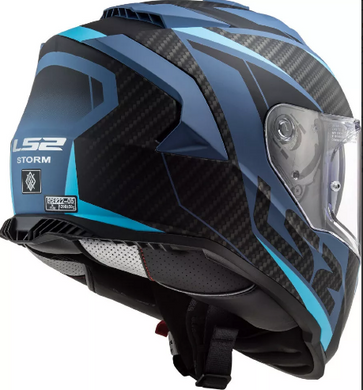 Мотошолом LS2 FF800 Storm 2 Racer Matt Blue XS