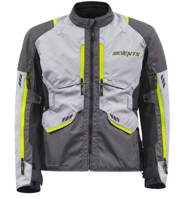 Мотокуртка Seventy JT67 Tanami Black Grey Yellow M