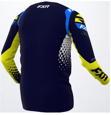 Джерси штаны FXR Revo MX 22-Midnight White Yellow M