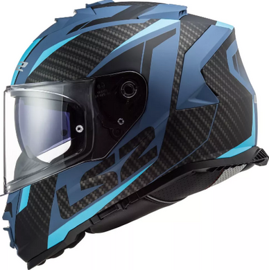 Мотошолом LS2 FF800 Storm 2 Racer Matt Blue XS