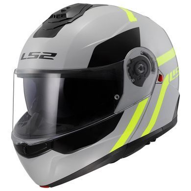 Мотошлем LS2 FF908 Strobe II Autox Grey H-V Yellow L