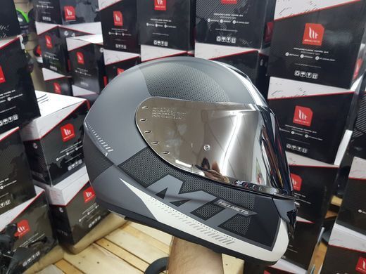 Візор MT V-14 SILVER для Targo, Revenge 2, Blade 2 SV, Rapide