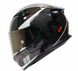 Мотошолом AXXIS RACER GP SV SPIKE A0 Carbone Gloss Pearl White XL